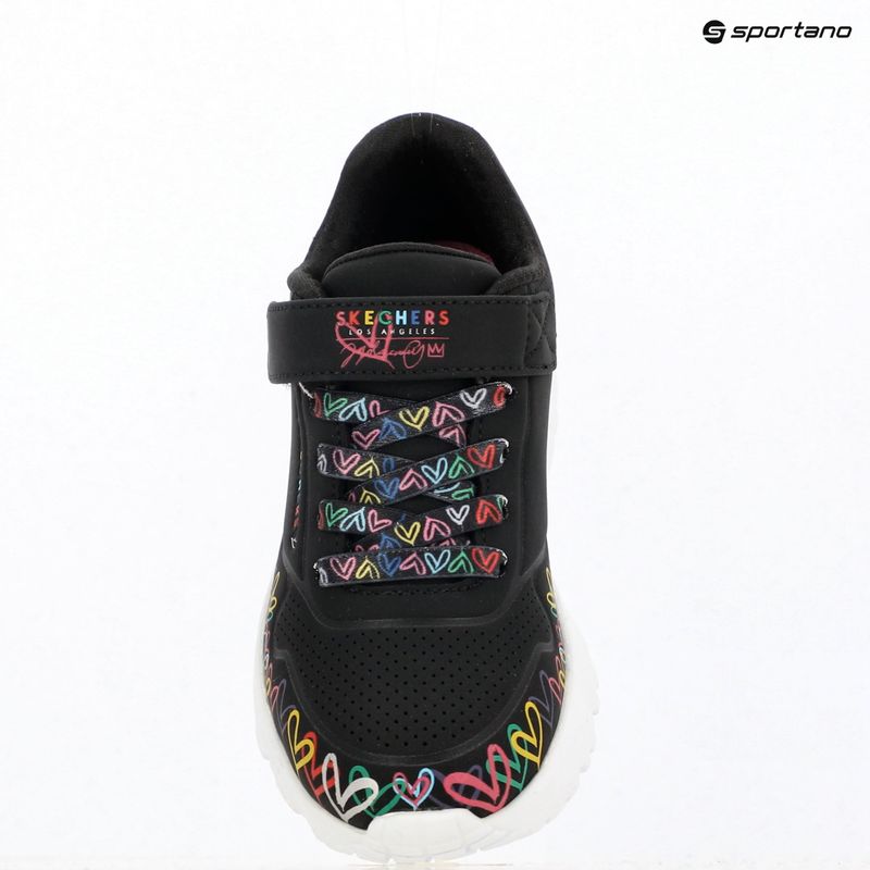 Детски обувки SKECHERS Uno Lite Heart Craze black/multi 12