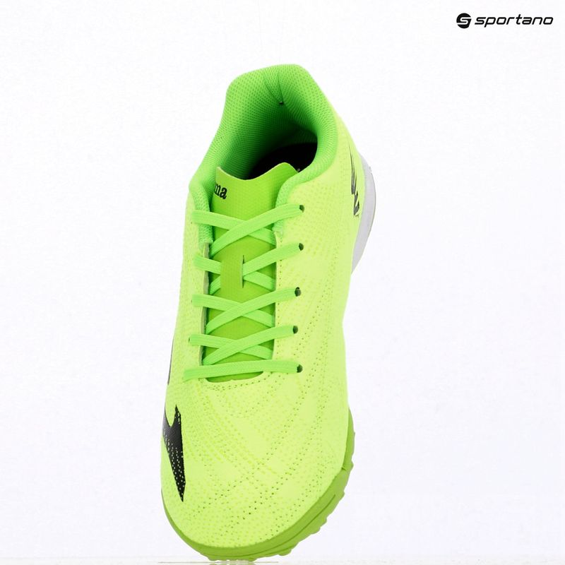 Детски футболни обувки Joma Evolution Jr TF fluor green 10