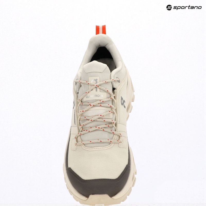 Мъжки туристически обувки On Cloudrock Low Waterproof ivory/ivory 15