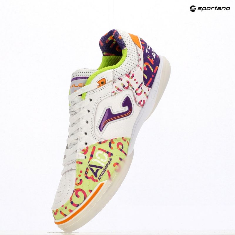 Мъжки футболни обувки Joma Top Flex IN amandinha/white 9