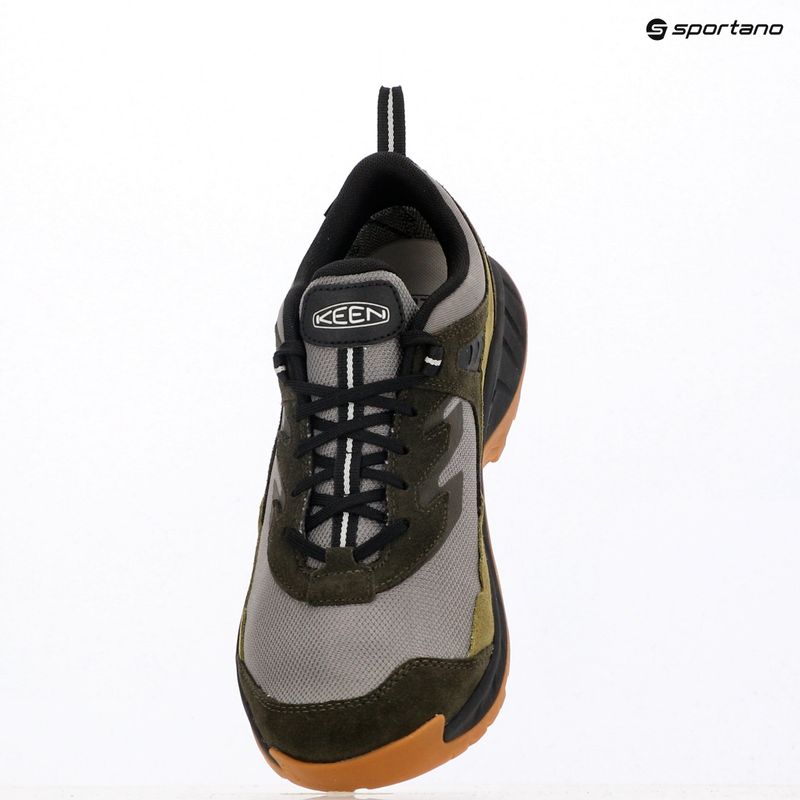 Мъжки обувки за трекинг KEEN Hightrail Waterproof Steel grey/forest night 9