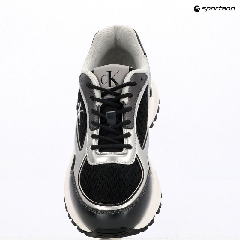 Дамски обувки Calvin Klein YW0YW02063 Hike Runner Lace Up Mesh Mix black/silver 9
