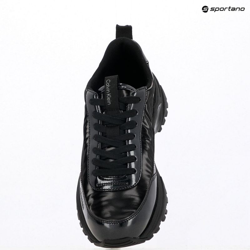 Дамски обувки Calvin Klein YW0YW02043 Hike Runner Lace Up Pearl Nylon triple black 9