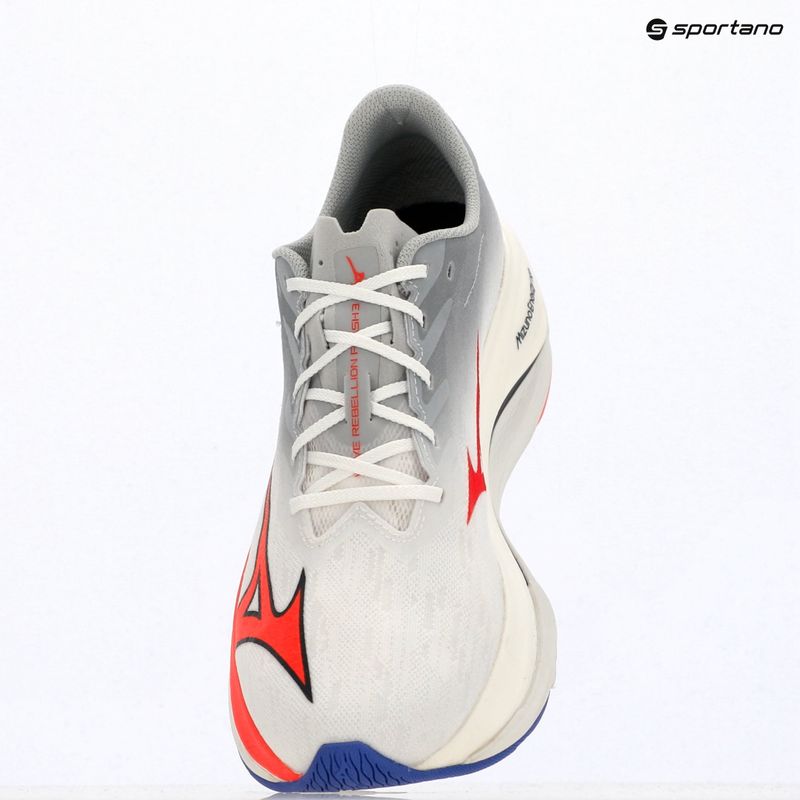 Мъжки обувки за бягане Mizuno Wave Rebellion Flash 3 white/fiery coral 2/iris bloom 10
