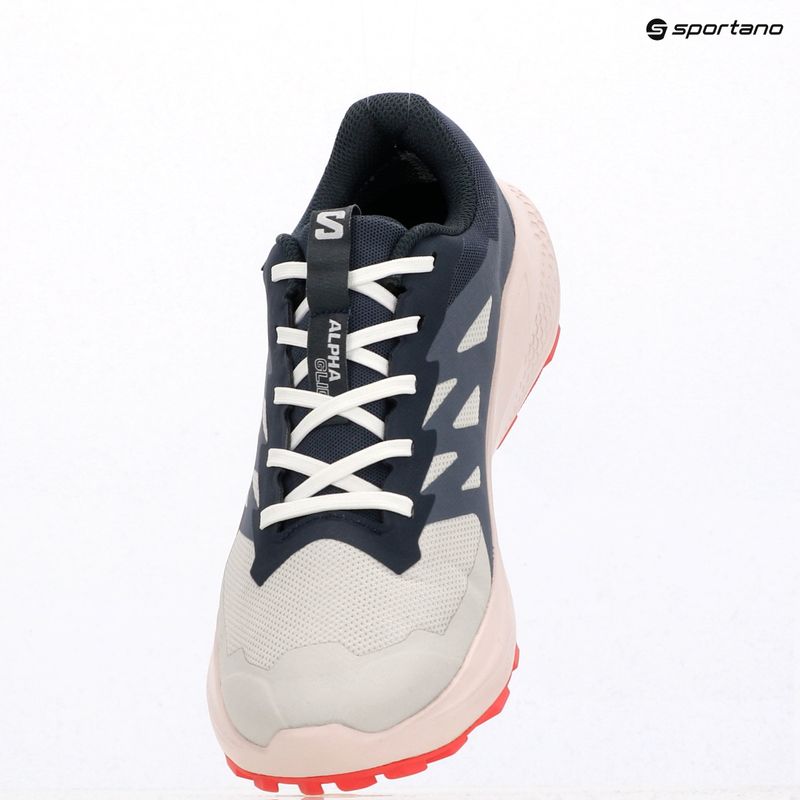 Дамски обувки за бягане Salomon Alphaglide GTX lunar rock/blue night/rouge red 11