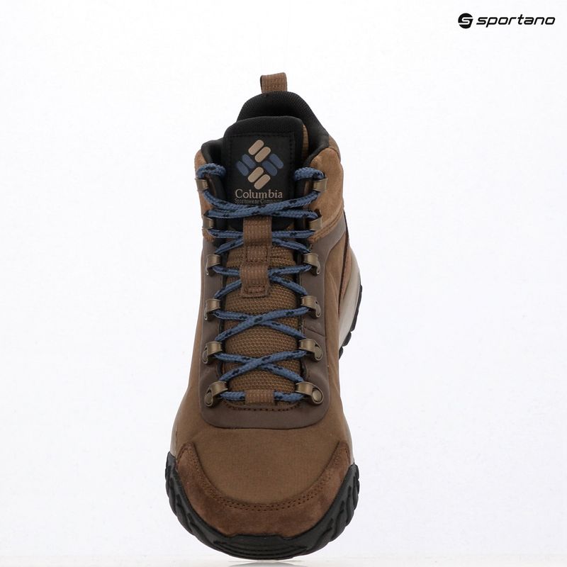Мъжки обувки Columbia Burnsider Waterproof dark brown/dark mountain 10