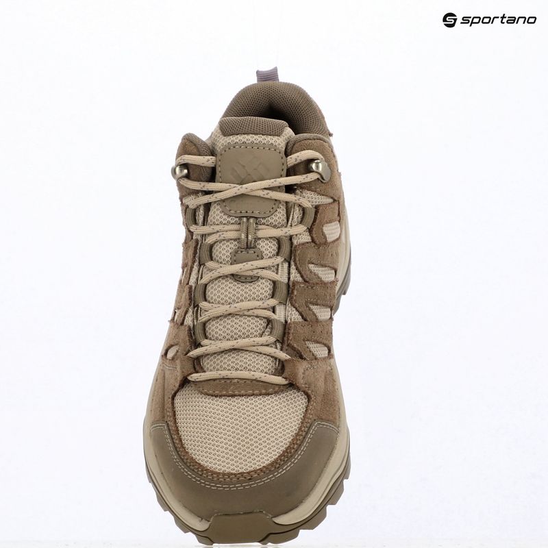 Дамски туристически обувки Columbia Redmond IV Low Wp wet sand/granite purple 10