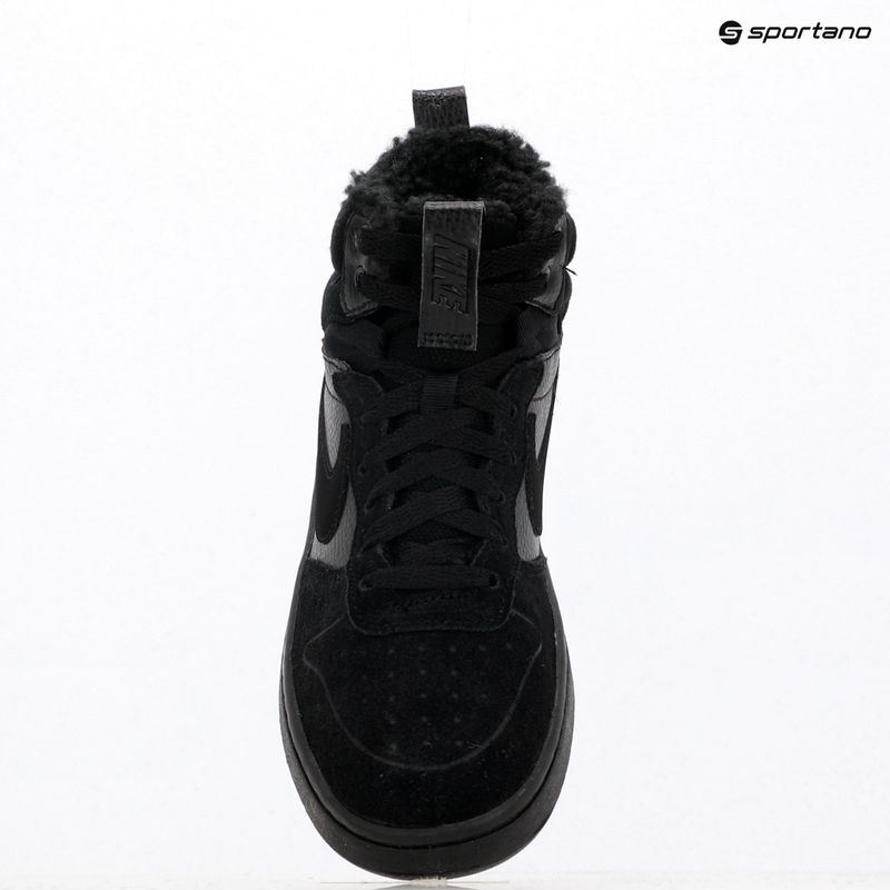 Детски обувки Nike Court Borough Mid 2 black/black/black 9