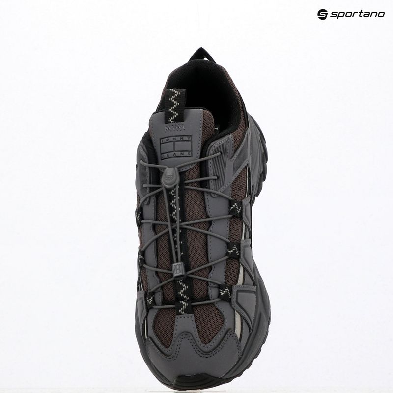 Мъжки обувки Tommy Jeans Outdoor Runner washed black/black walnut 9