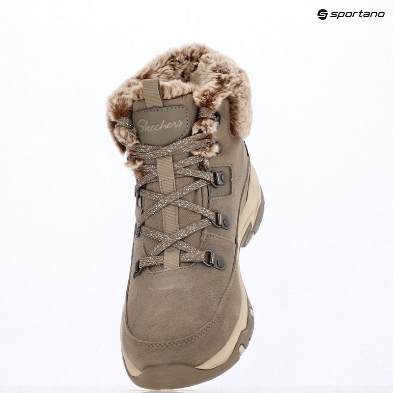 Дамски обувки Skechers Trego Snow Worries mushroom 9