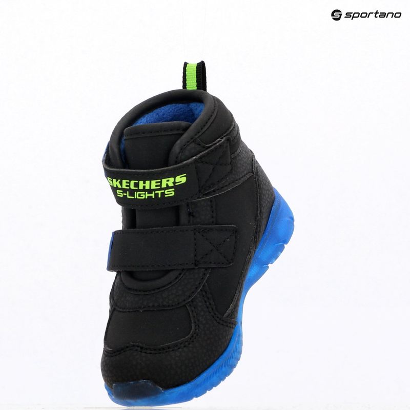 Детски обувки SKECHERS Illumi-Brights Splash Beams black/blue/lime 16