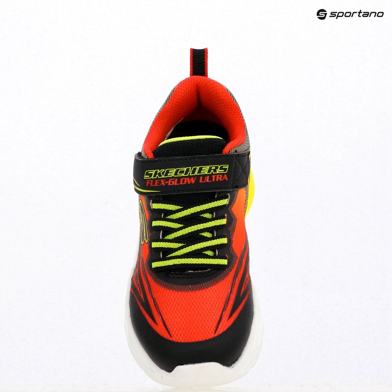 Детски обувки SKECHERS Flex-Glow Ultra black/red 10