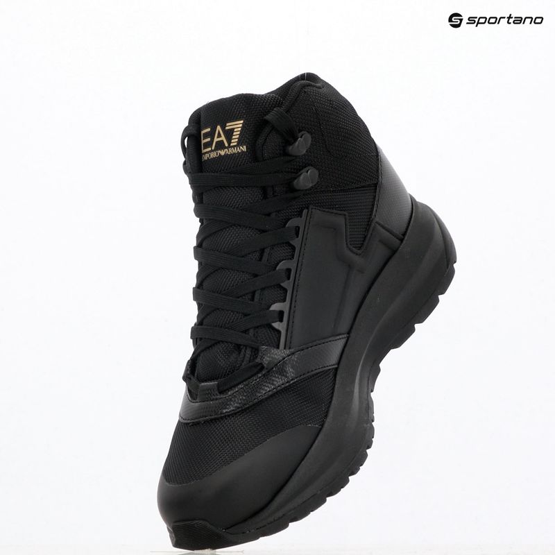 Обувки EA7 Emporio Armani Ice Altura full black / gold 11