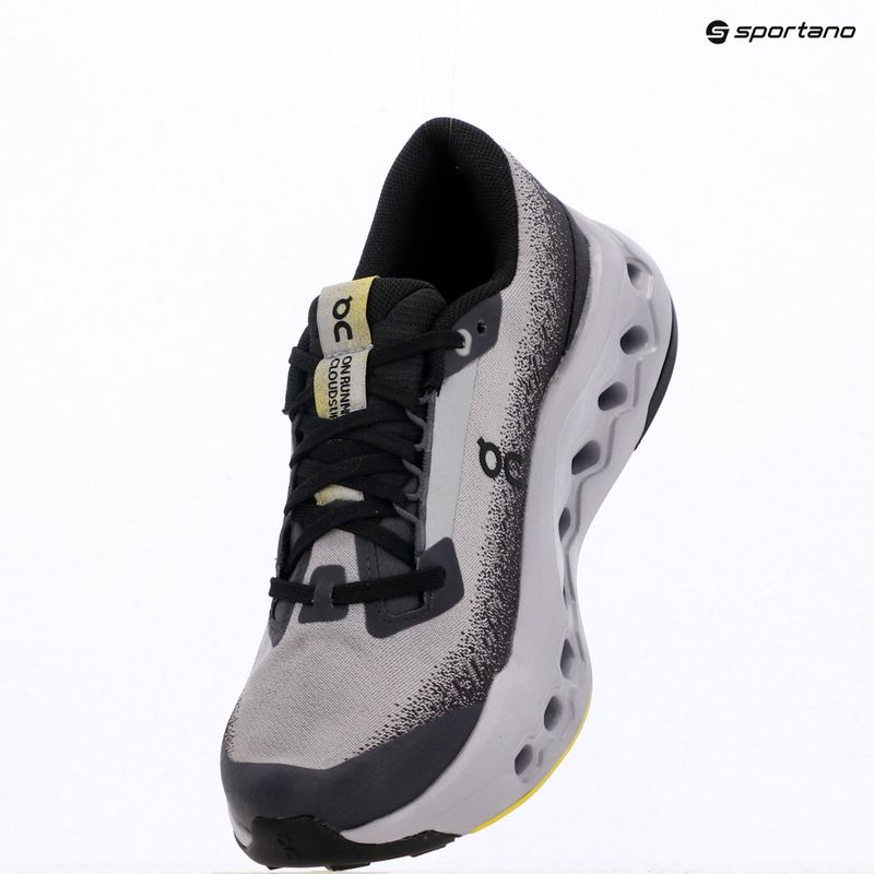 Дамски обувки за бягане On Cloudsurfer Trail 2 Waterproof black/lilac 10