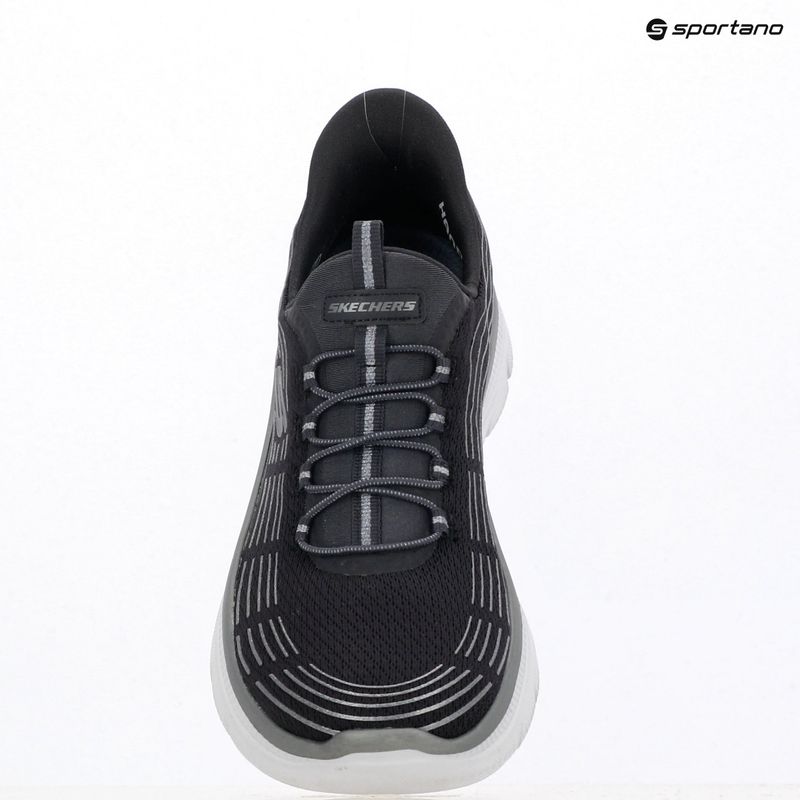 Дамски обувки SKECHERS Summits Plus Soft Luster charcoal/silver 9