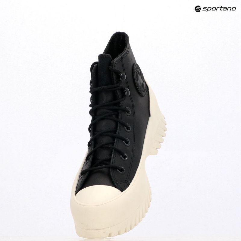 Дамски кецове Converse Chuck Taylor All Star Lugged Winter 2.0 black/bold mandarin/egret 9