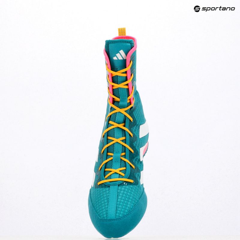 Боксьорски обувки adidas Box Hog 4 turquoise 9