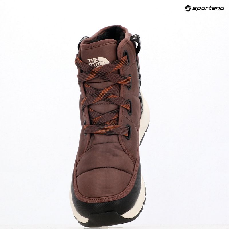 Дамски ботуши за сняг The North Face Thermoball Lace Up Luxe Wp tawny quartz/burnt umber 10
