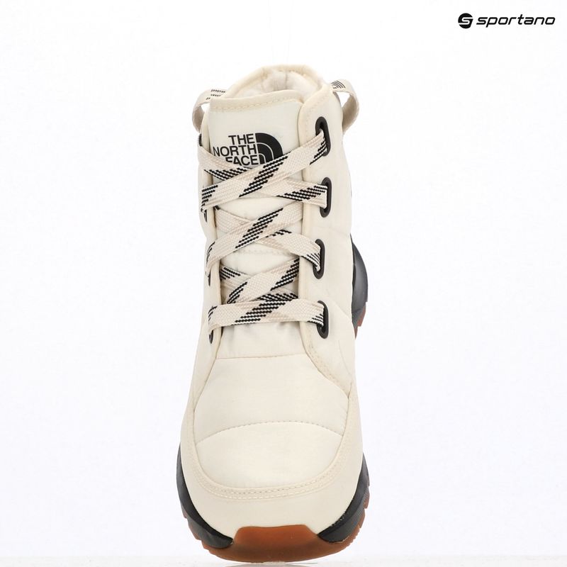 Дамски ботуши за сняг The North Face Thermoball Lace Up Luxe Wp gardenia white/black 10