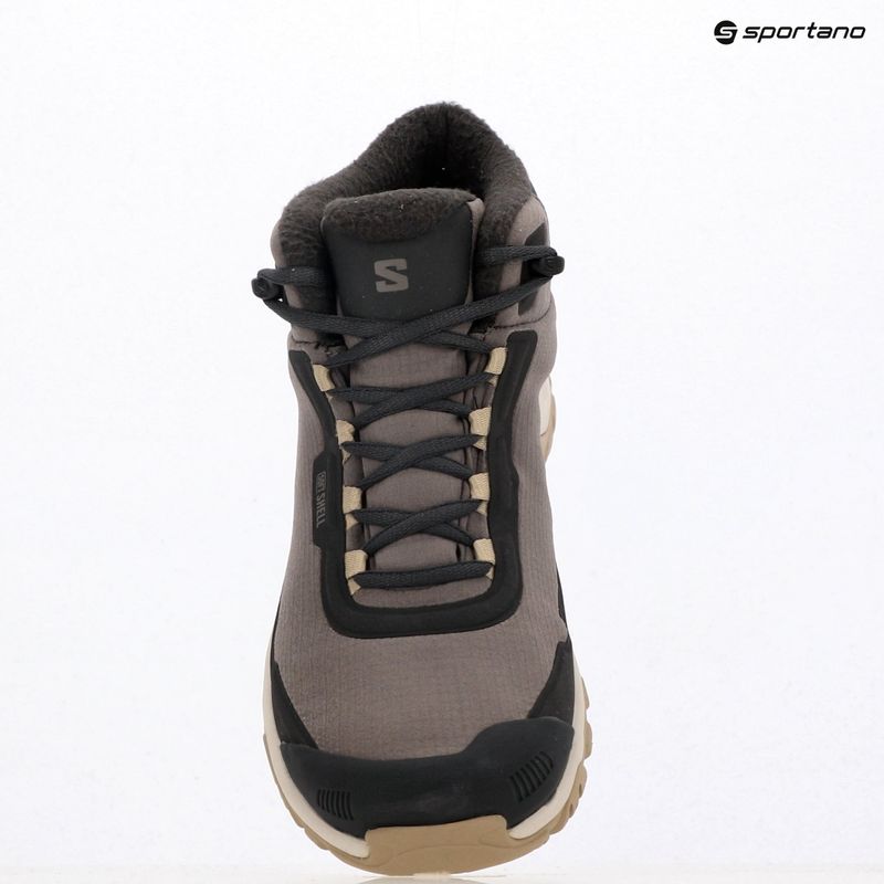 Дамски обувки за трекинг Salomon Shelter WP plum kitten/phantom/desert tan 9