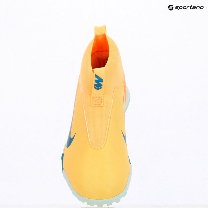 Детски футболни обувки Nike Mercurial Superfly 10 Academy Kylian Mbappé Jr TF melon tint/igloo 9