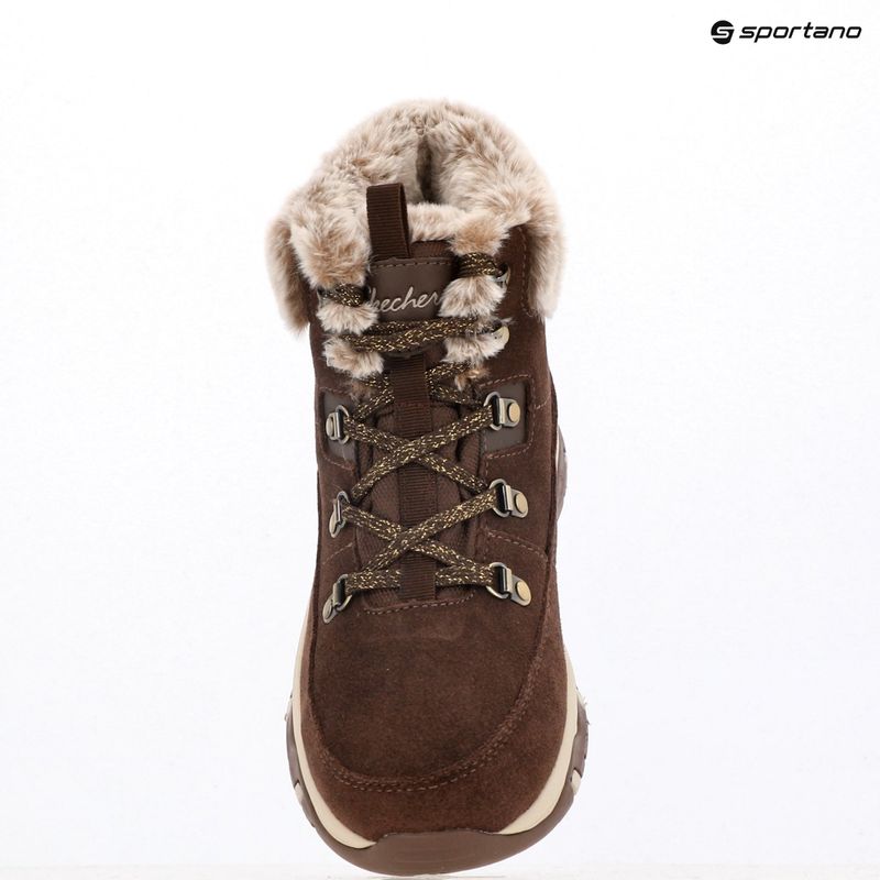 Дамски обувки Skechers Trego Snow Worries chocolate 15