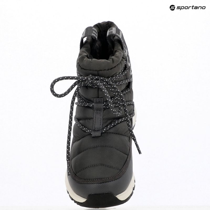 Дамски ботуши за сняг The North Face Thermoball Lace Up WP anthracite grey/white ash 10