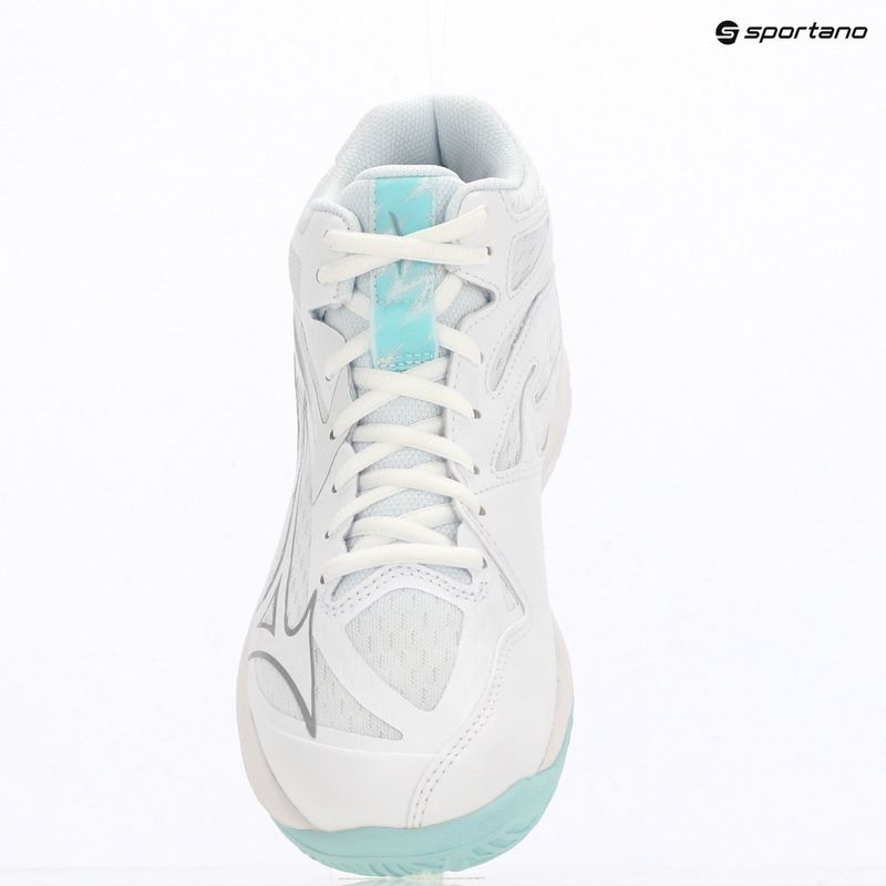 Дамски обувки за волейбол Mizuno Thunder Blade Z Mid white/blue tint 15