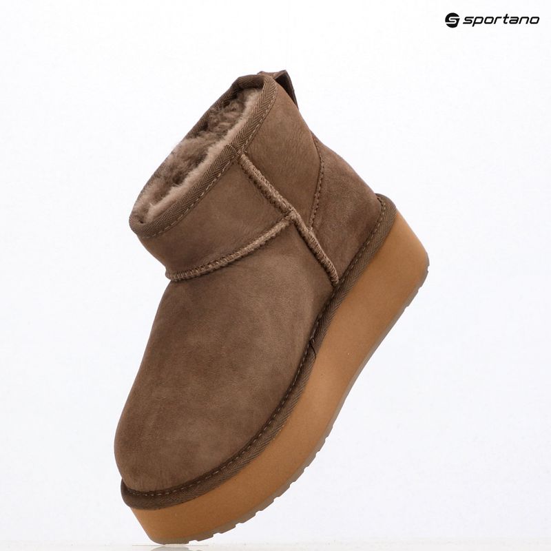 Дамски ботуши за сняг EMU Australia Stinger Micro Flatform 2.0 mushroom 9