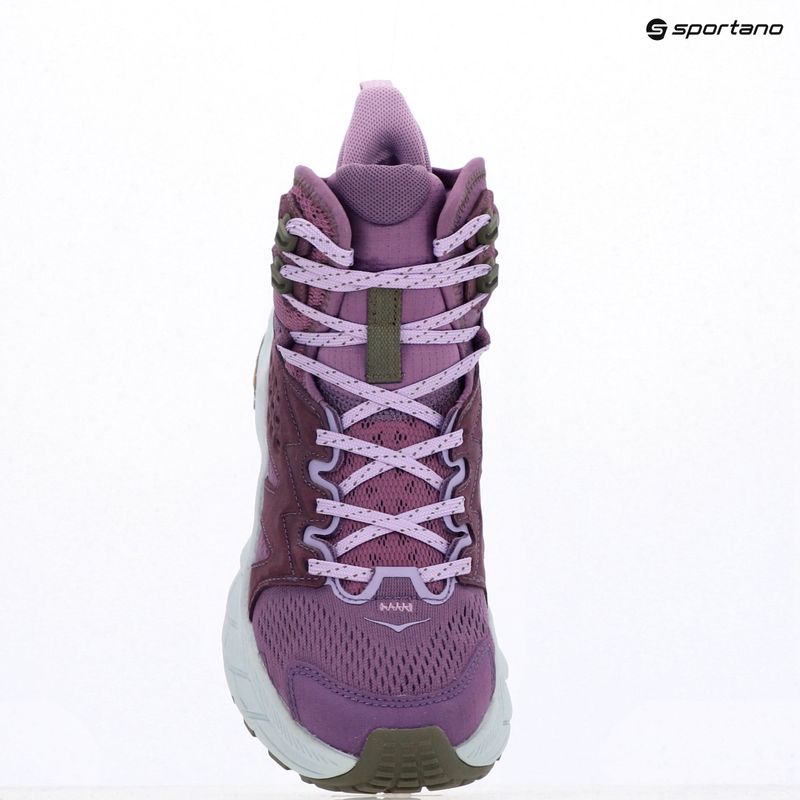 Дамски туристически обувки HOKA Anacapa Breeze Mid amethyst/illusion 18