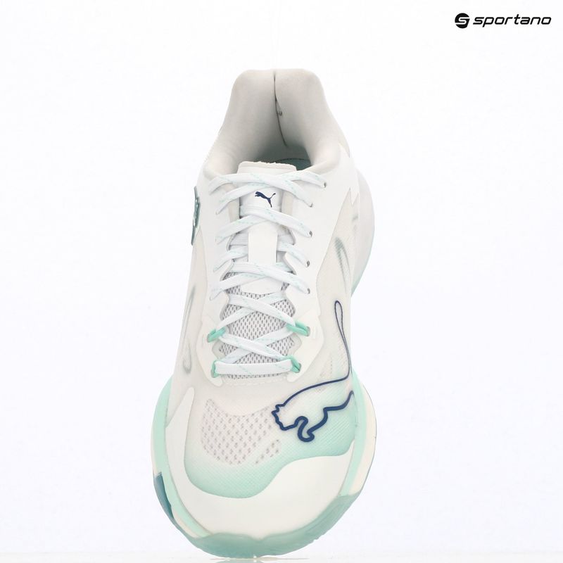 Дамски обувки за хандбал PUMA Vantage Nitro Game On puma white/baltic blue/fresh water 16