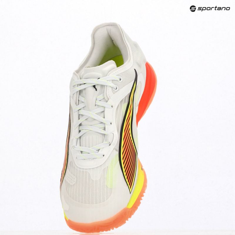Обувки за хандбал PUMA Accelerate Nitro SQD 4 Game On puma white/glowing red/ultra blue 16