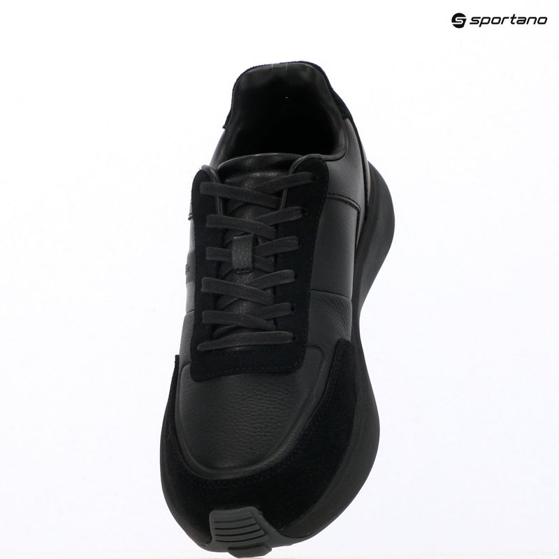 Мъжки обувки Calvin Klein HM0HM02033 City Runner Laceup Tape Leather triple black 9