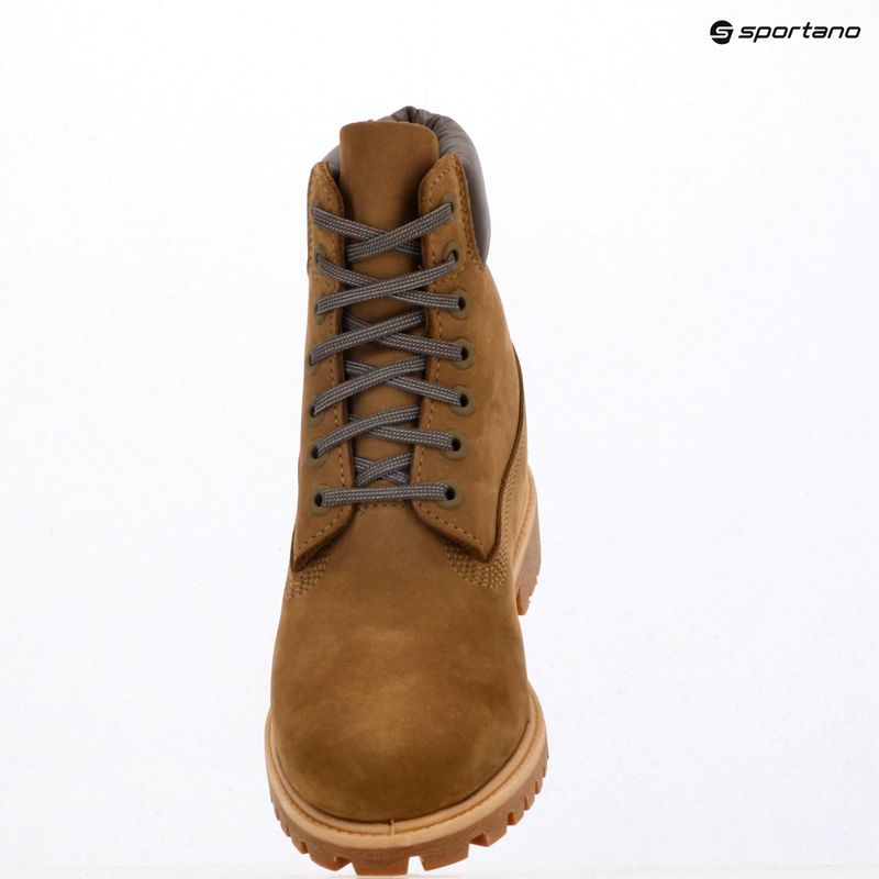 Мъжки обувки Timberland Premium 6 Inch Lace Up Waterproof olive nubuck/dark brown 18