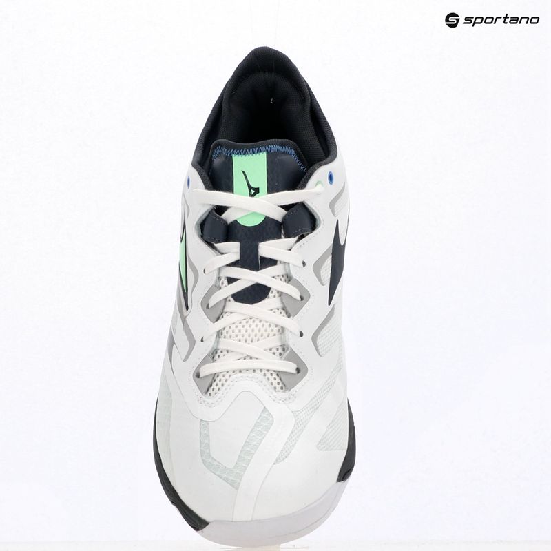 Обувки за тенис Mizuno Wave Medal Neo white/neo mint/india ink 13