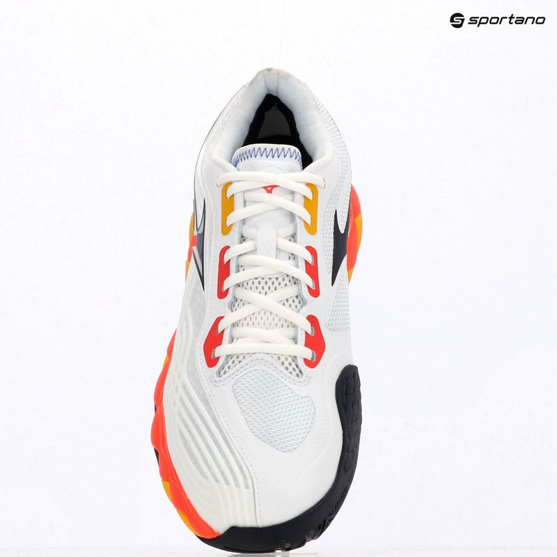 Обувки за тенис Mizuno Wave Enforce Tour 6 AC white/fiery coral 2/citrus 12