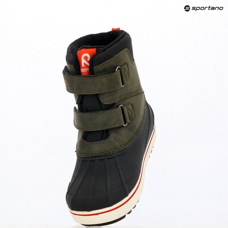 Детски ботуши за сняг Reima Coconi khaki green 10