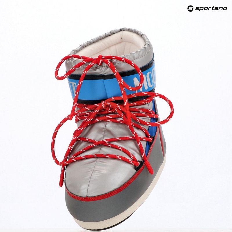 Дамски ботуши Moon Boot Icon Low Space Racing silver/blue/red snow boots 9