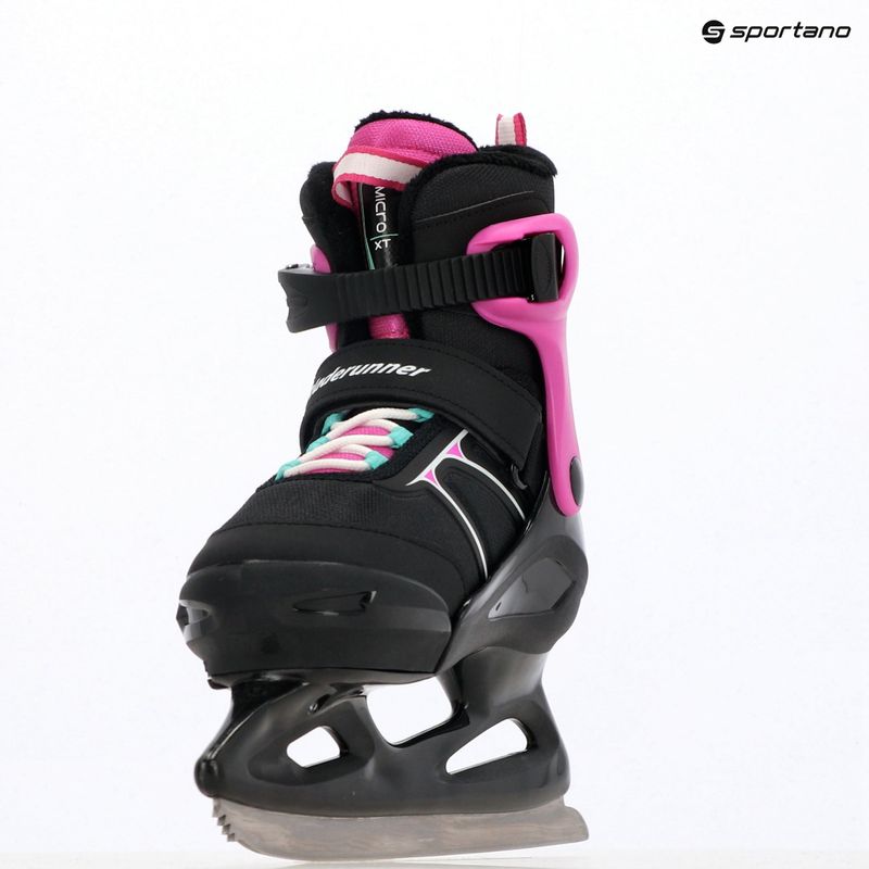 Детски кънки Bladerunner Micro Xt Ice G black/fuchsia 19