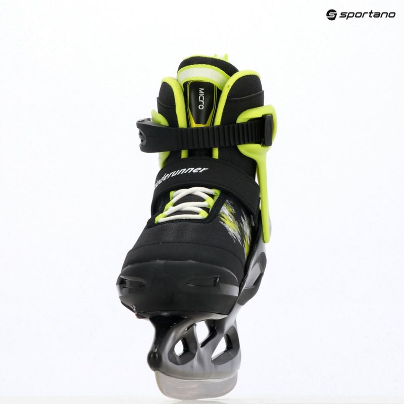 Детски кънки Bladerunner Micro Ice black/lime 18