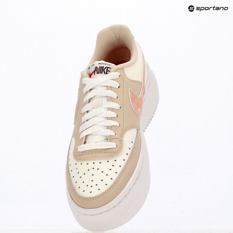Дамски обувки Nike Court Vision Alta sail/white/sanddrift/arctic orange 11