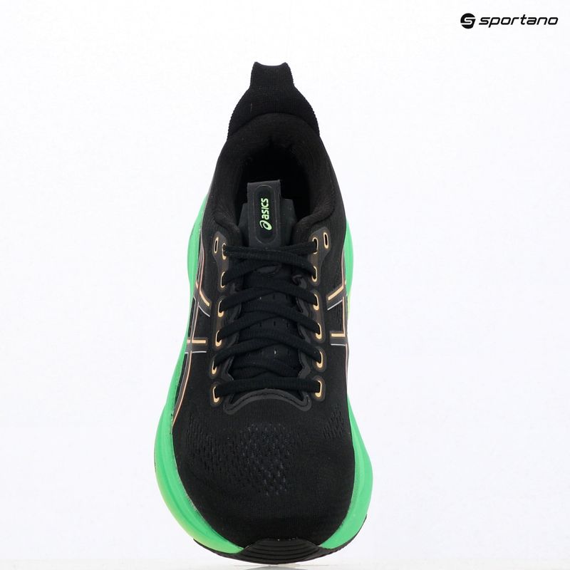 Мъжки обувки за бягане ASICS Gel-Kayano 32 black/vital green 10