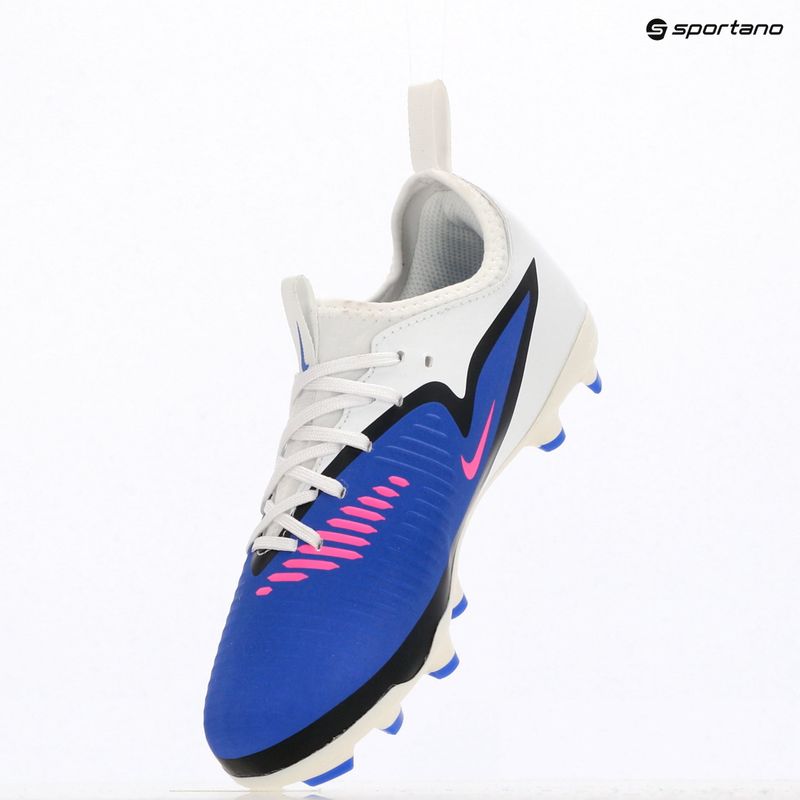 Детски футболни обувки Nike Phantom 6 Low Academy FG/MG Jr racer blue/white/pink blast 13