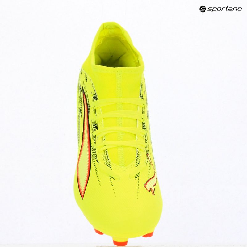 Футболни обувки PUMA Ultra 6 Play+ FG/AG yellow alert/puma black/glowing red/lime squeeze 9