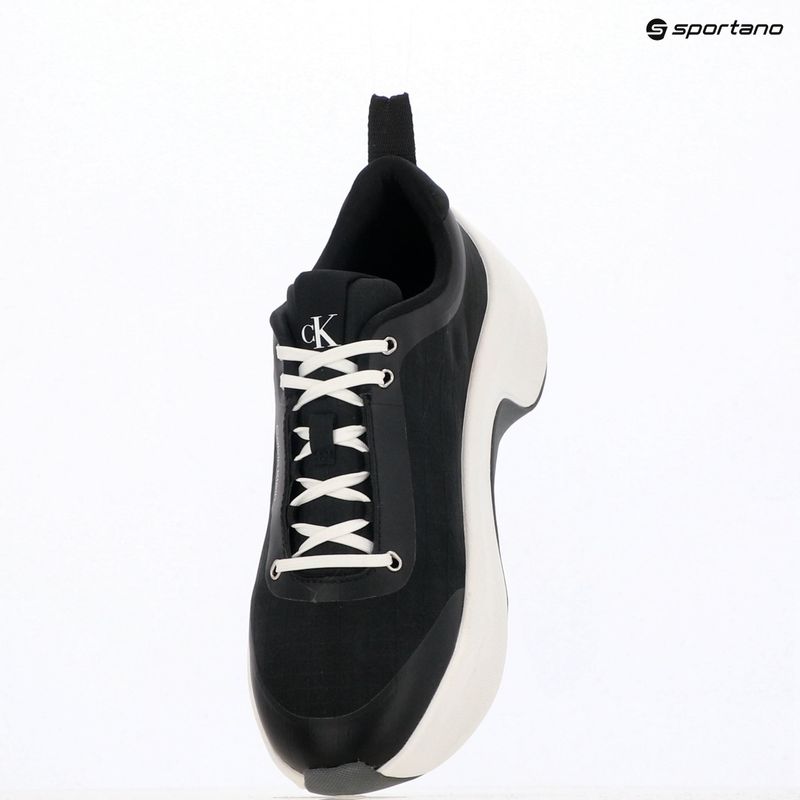 Дамски обувки Calvin Klein YW0YW02077 Chunky Runner Laceup Mix Aop black/coal 9