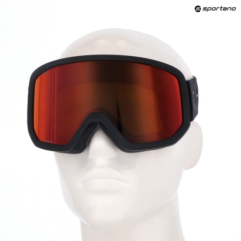 Скиорски очила Smith Transfer black/red sol-x mirror 7