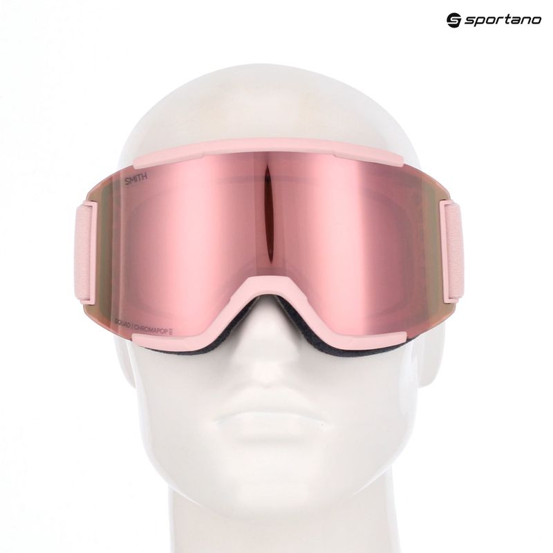 Скиорски очила  Smith Squad carnation/chrp everyday rose gold mirror/clear 7