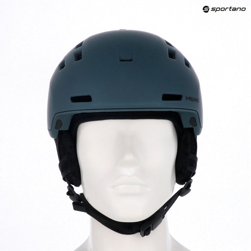 Скиорска каска HEAD Rev nightgreen 12