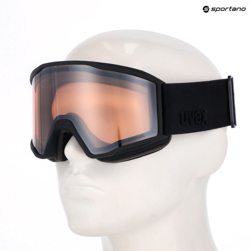 Скиорска маска Uvex Blast V black matt/vario silver mirror 10