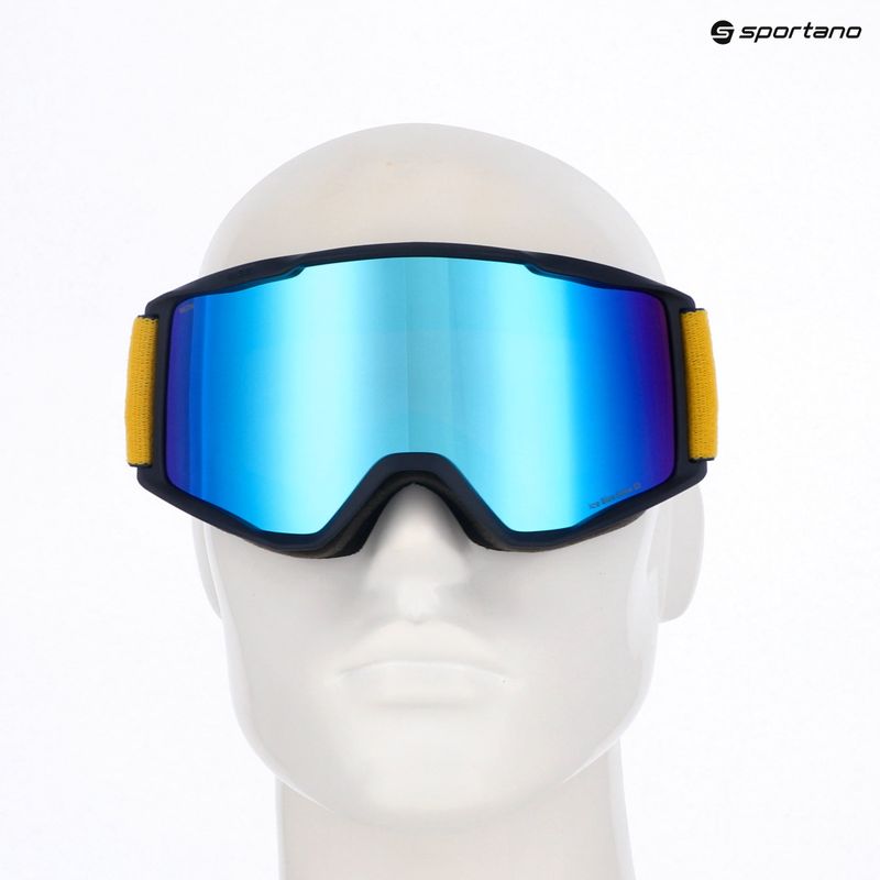 Скиорски очила Red Bull SPECT Neon blue/smoke with blue mirror 6